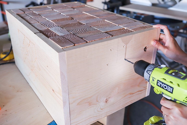 Outdoor Block Stacking Game