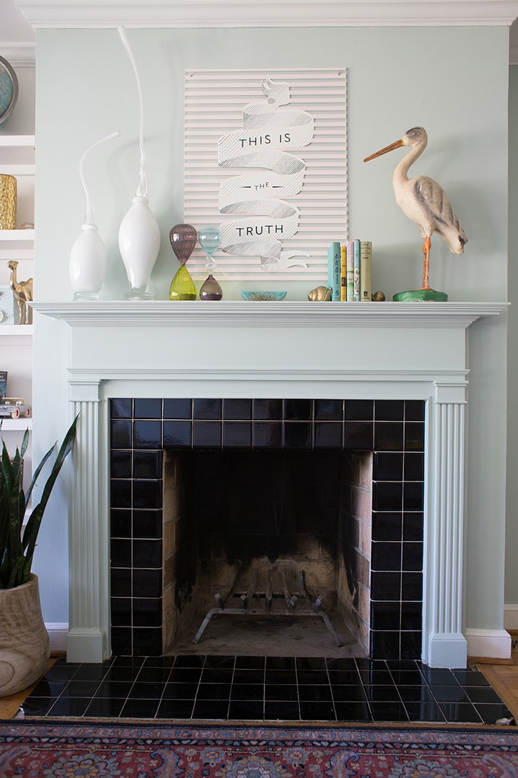 Tile Fireplace