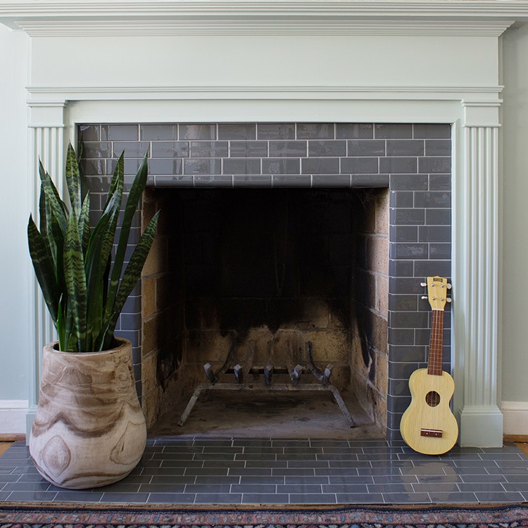 Tile Fireplace