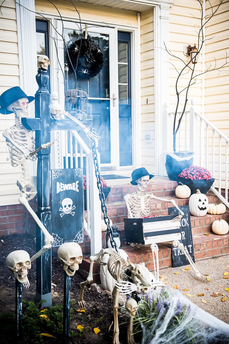 skeleton decorations