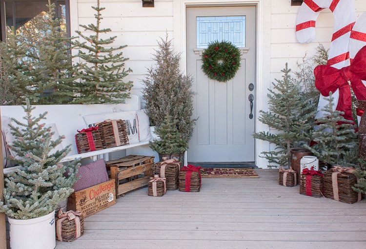 Wonderful Woodland Farmhouse Christmas Decor
