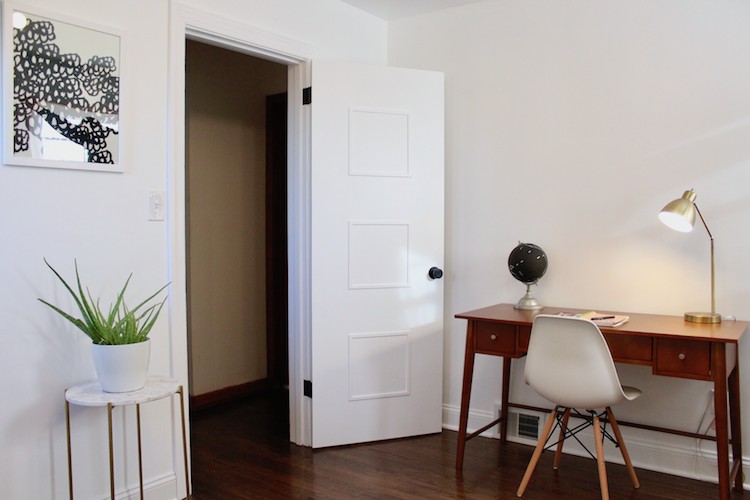 DIY Mid-Century Door Makeover