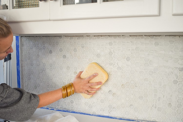 7 Easy Steps to Install a Marble Hexagon Tile Kitchen Backsplash