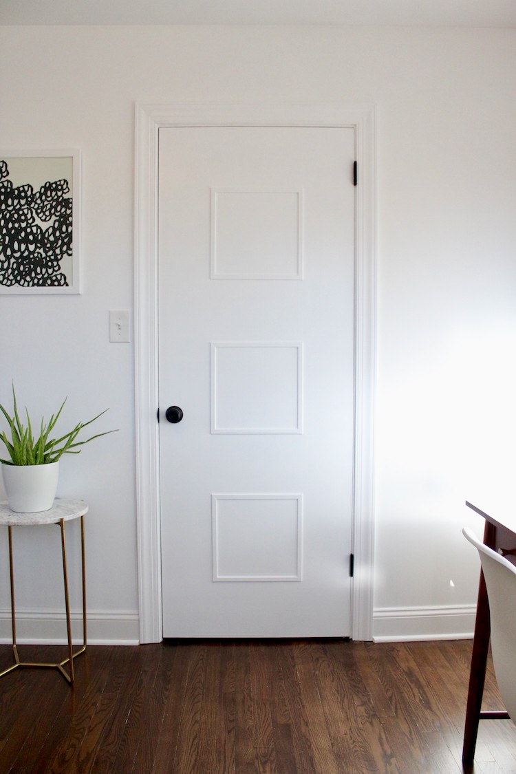 DIY Mid-Century Door Makeover