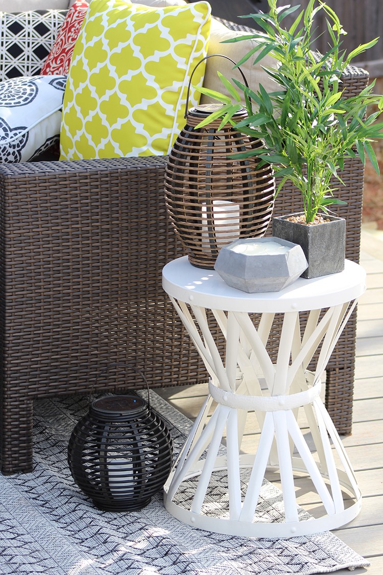 5 Steps to the Perfect Backyard: Build a Floating Deck with a DIY Chevron Privacy Wall