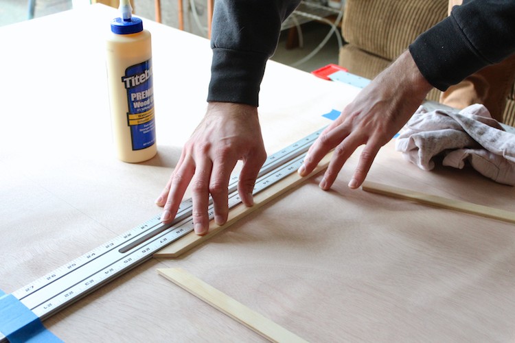 DIY Mid-Century Door Makeover