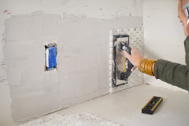 7 Easy Steps to Install a Marble Hexagon Tile Kitchen Backsplash