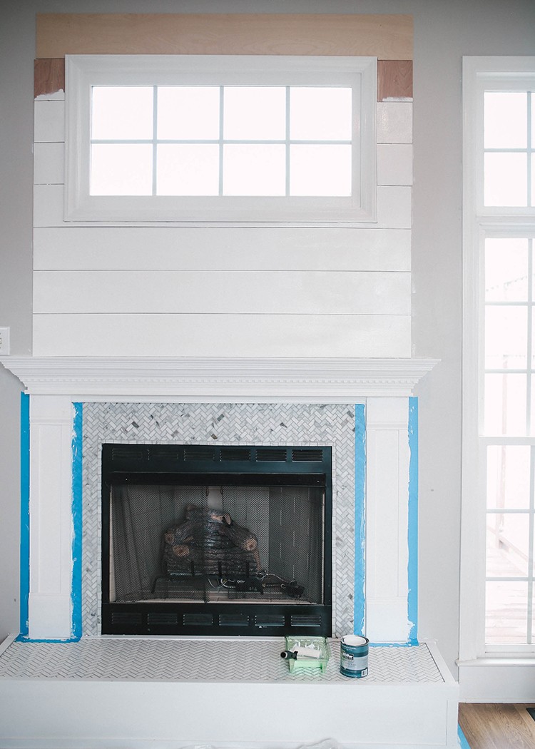 How to Brighten Up a Room with a Tile Fireplace Makeover