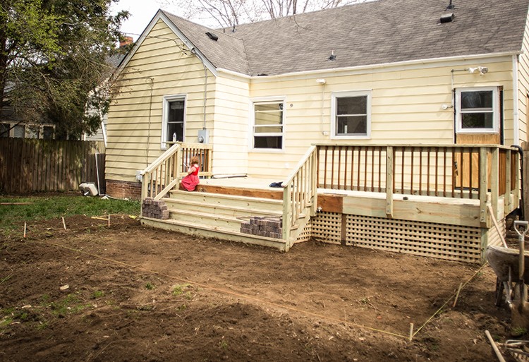 Follow along as Miranda of Live Free Creative Co. transforms her neglected backyard by installing a DIY paver patio with the help of The Home Depot.