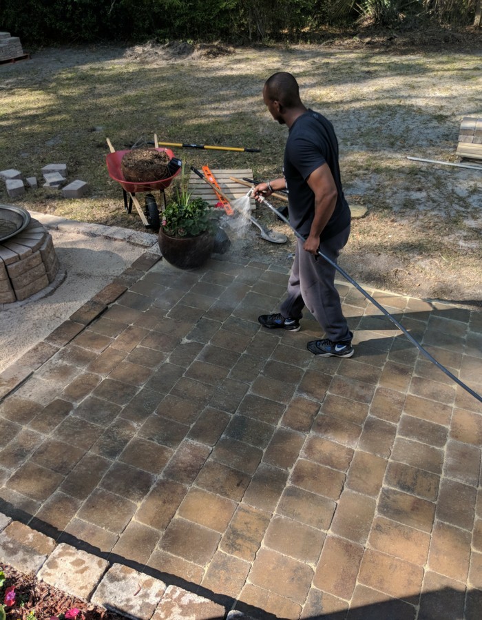 Follow along as Michiel Perry of Black Southern Belle creates a paver patio perfect for entertaining friends and family day or night.