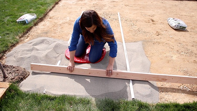 Follow along as Laura and Aaron of the popular YouTube channel, Garden Answer, take you through creating a paver patio from the ground up.