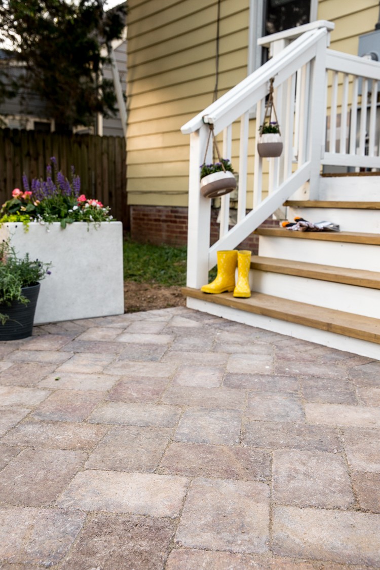 Follow along as Miranda of Live Free Creative Co. transforms her neglected backyard by installing a DIY paver patio with the help of The Home Depot.