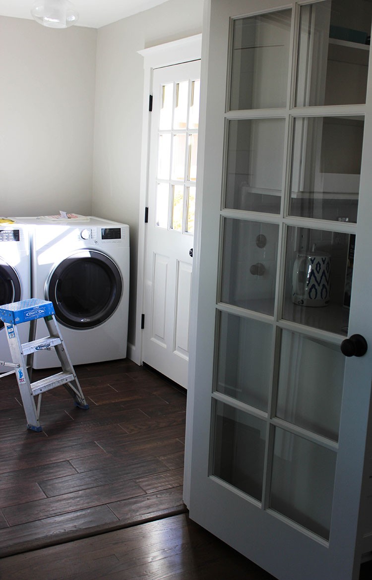 See how The Home Depot helped Katrina Sullivan of Chic Little House complete her laundry room refresh for a space that's organized, inviting and functional.