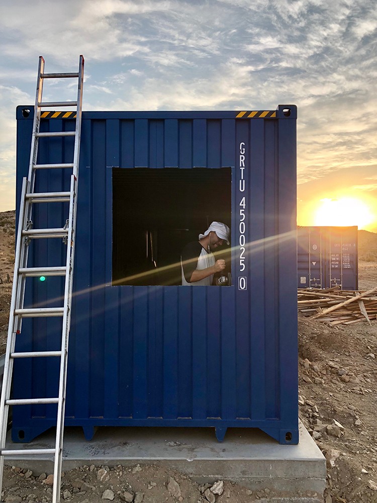 Learn how DIY expert Ben Uyeda converted a few shipping containers into a container home built with materials and tools available at The Home Depot.