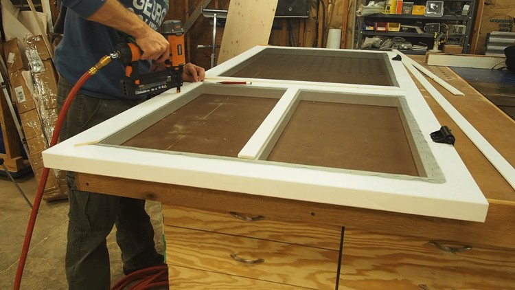 Mike Poorman from Woodshop Mike walks through how to build a DIY screen door from scratch. Read more to find out how to do it yourself.