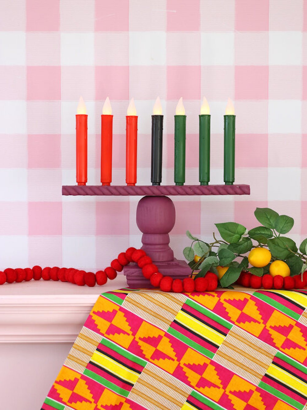 Do-It-Yourself Kinara Making for Kwanzaa Holiday Celebrations